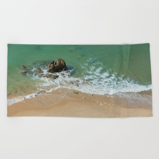 Sea Algarve Portugal Beach Towel