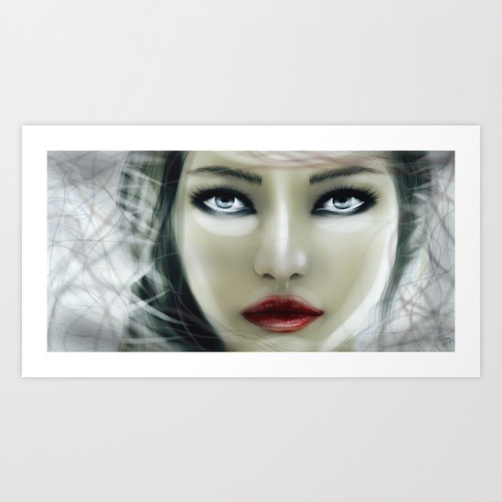 Frozen Soul Art Print
