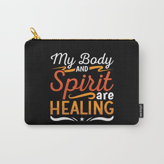 Mental Health My Body And Spirit Anxie Anxiety Carry-All Pouch