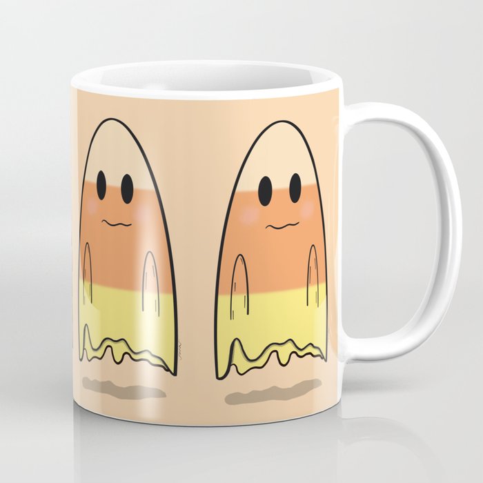 Candy Corn Ghost Coffee Mug