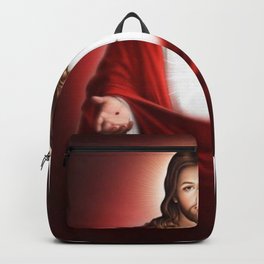 Divine Mercy, Faustina, Sacred Heart of Jesus Backpack | Faustina, Eucharistic, Hope, Bible, Catholic, Blessed, Poster, God, Jesus, Acrylic 