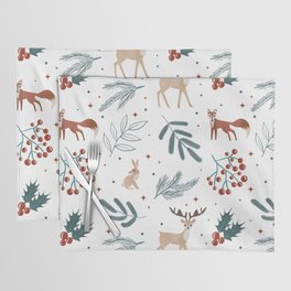 Christmas Forest Theme Placemat