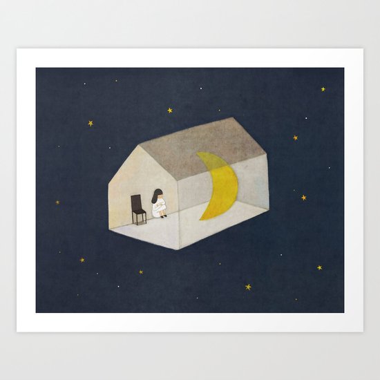 Night Art Print