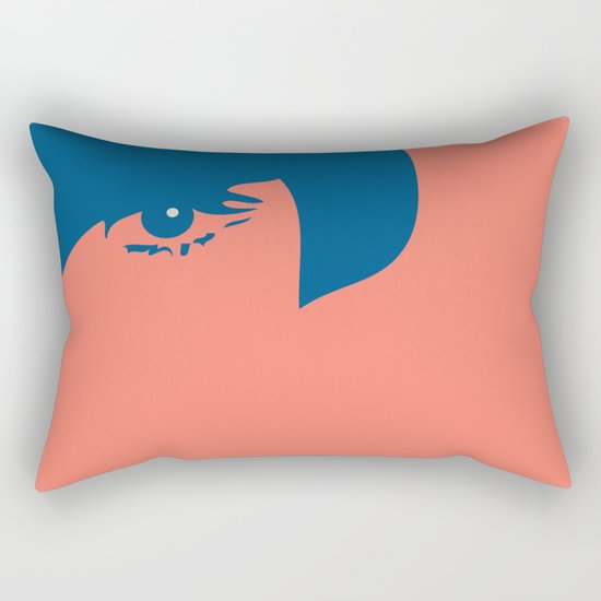Watching You Rectangular Pillow
