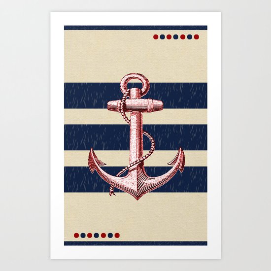 Anchors Art Print