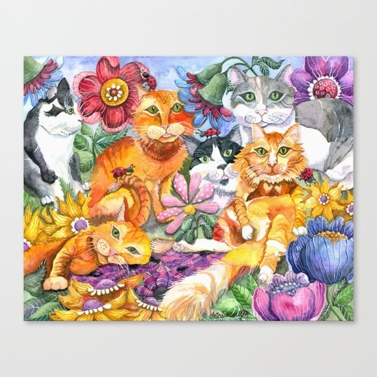 Garden Party Canvas Print