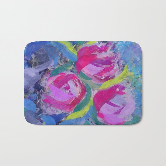 Flowers 2 Bath Mat