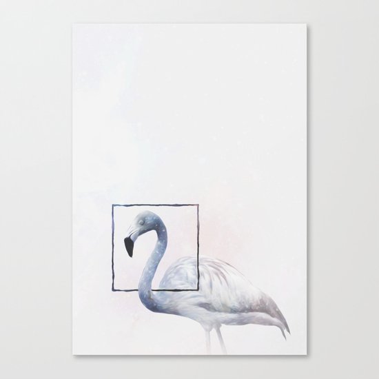 FLAM INK O Canvas Print