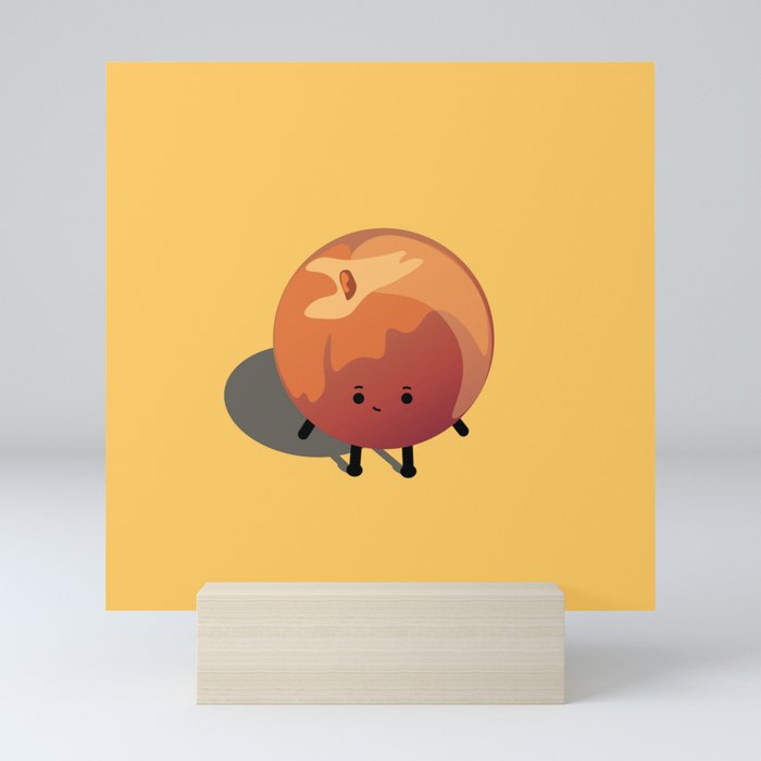 Cute food Mini Art Print