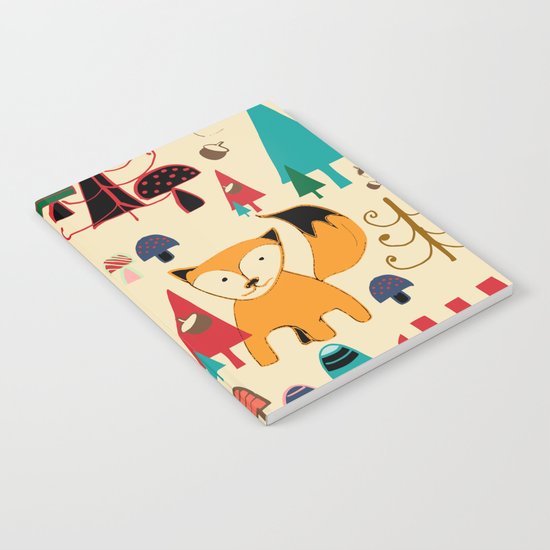 woodland fox Notebook
