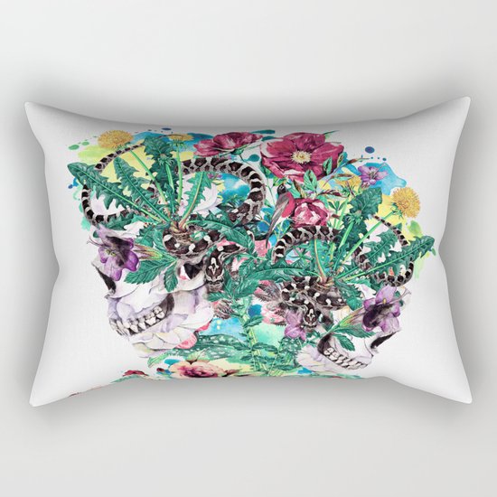 Skull BS Rectangular Pillow