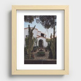 Santa Barbara Architecture Recessed Framed Print