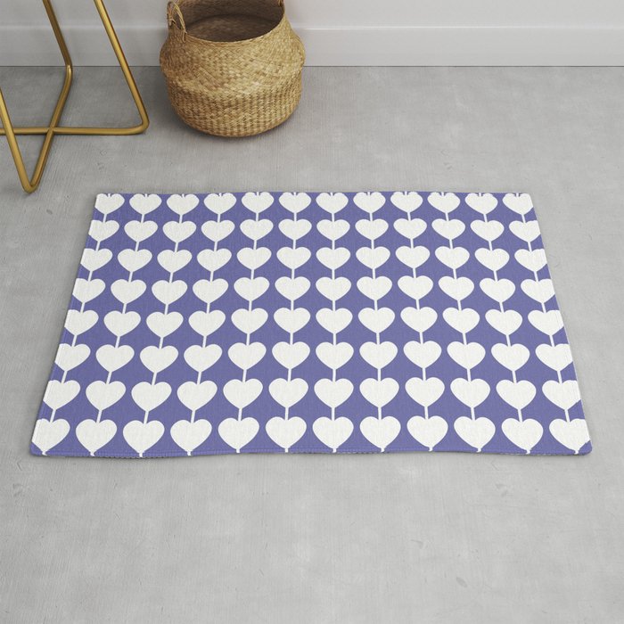 Heart Strings Very Peri Rug