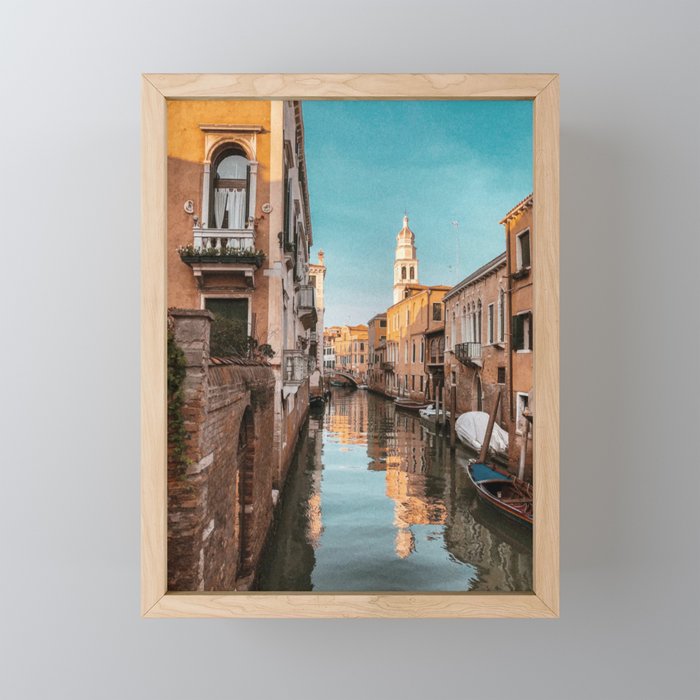 Venice, Italy // 7 Framed Mini Art Print