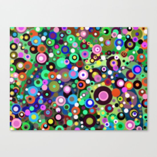 In Circles Canvas Print