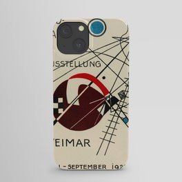 Postcard for the Bauhaus Exhibition, 1923 by Wassily Kandinsky iPhone Case