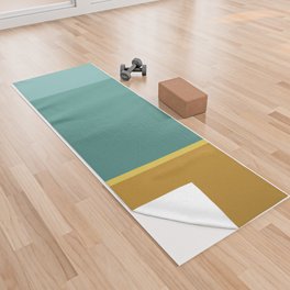Contemporary Color Block XX Yoga Towel