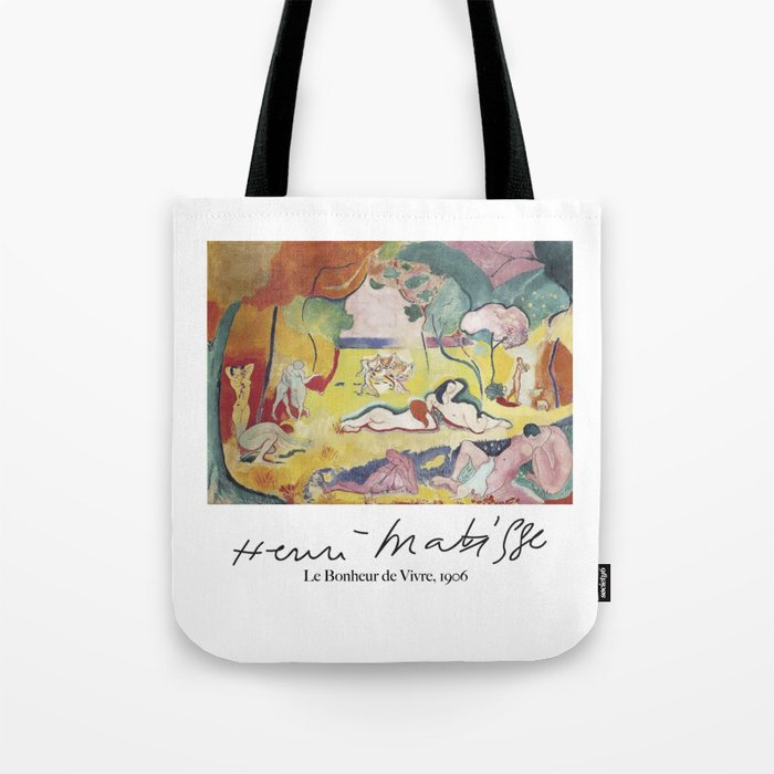 Le Bonheur de Vivre (the Joy of Life) by Henri Matisse Tote Bag