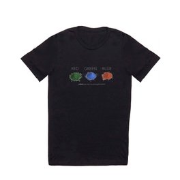 funny digital concept about colorblindness T-shirt
