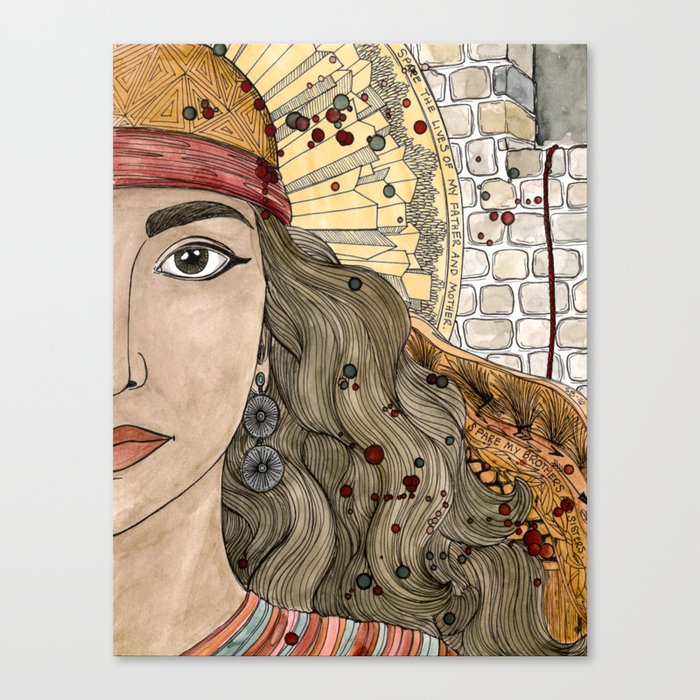 Rahab Canvas Print