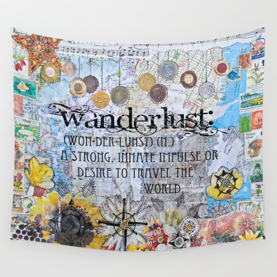 Wanderlust Wall Tapestry