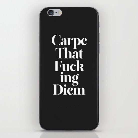 Carpe iPhone & iPod Skin