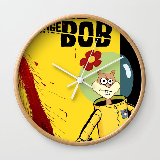 Kill Spongebob Wall Clock
