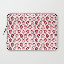 Ladybug Pattern | Red and White | Vintage Ladybugs | Ladybirds | Laptop Sleeve