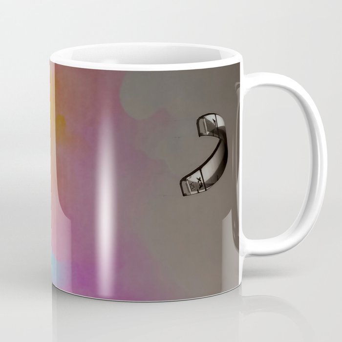 Parakite Warm 2 (watercolor mashup lite) Coffee Mug