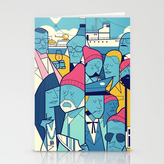 Acquatic Life Stationery Cards
