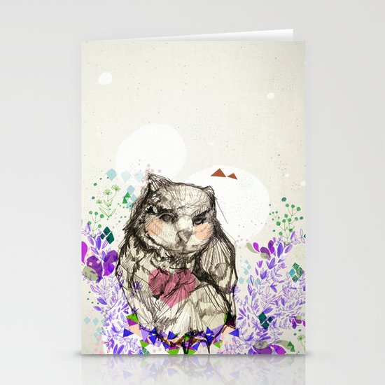 Little Owl Stationery Cards
