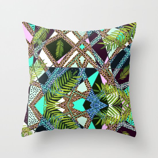 AIWAIWA TROPICAL Throw Pillow