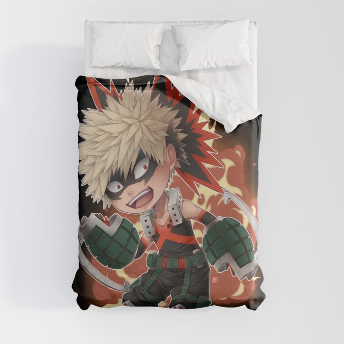 Bakugou Katsuki Manga Cover Bnha Bakugou Katsuki Chibi Blackbg Duvet Cover By Zero0810 Society6 bnha bakugou katsuki chibi blackbg duvet cover by zero0810