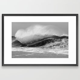 Waves ~  The Wedge, Newport Beach CA Framed Art Print | Landscape, Photo, Nature 