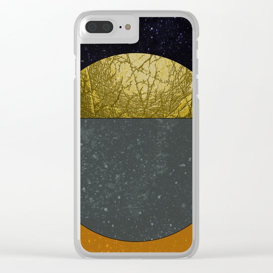 Abstract #111 Clear iPhone Case