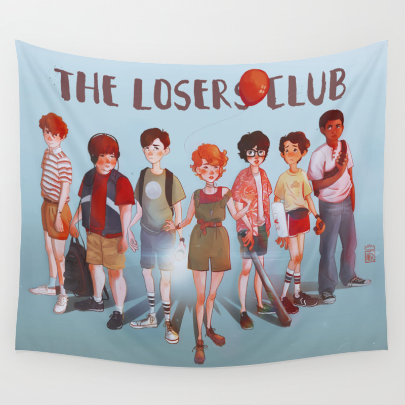The Losers Club Wall Tapestry By Megnarr Society6