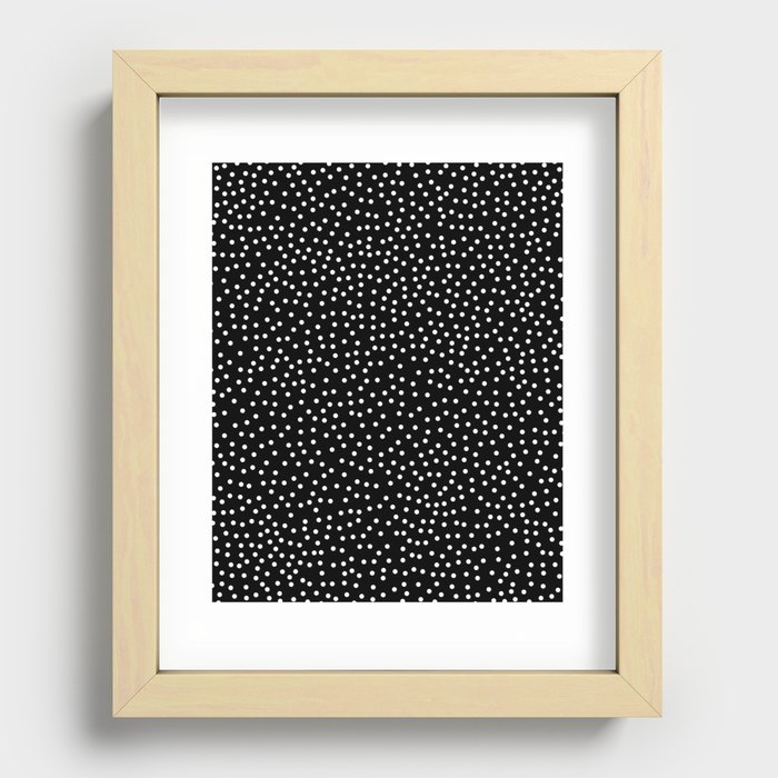 Dots Recessed Framed Print