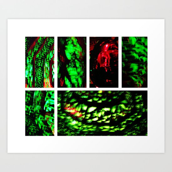 Blood Emerald Art Print