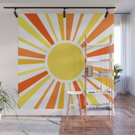 Let the sunshine in Wall Mural