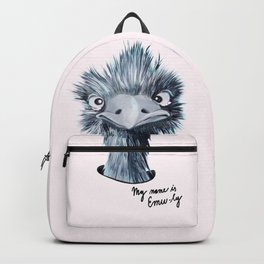 My name is EMU-ly Backpack