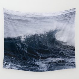 Crashing Ocean Waves Pacific Coast Beach Wall Tapestry