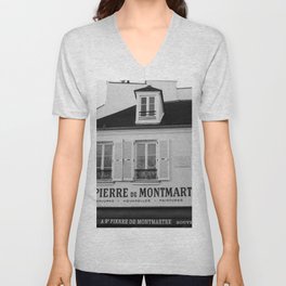 St Pierre de Montmartre V Neck T Shirt