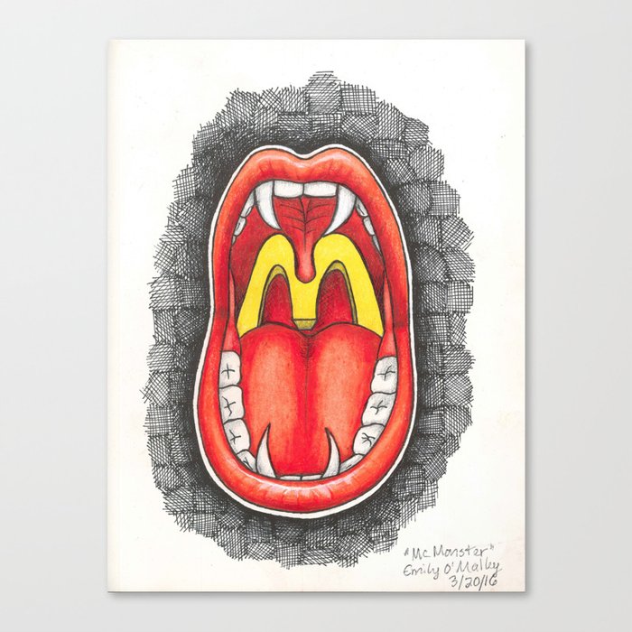 McMonster Canvas Print