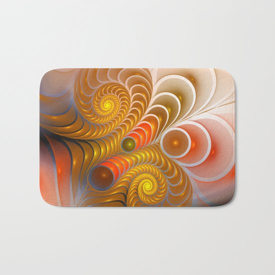 golden turns Bath Mat