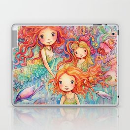 Radiant Mermaid Laptop & iPad Skin