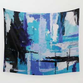 Peace - abstract art piece, oil on canvas Wall Tapestry