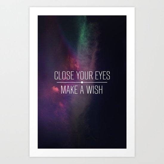 Make A Wish Art Print