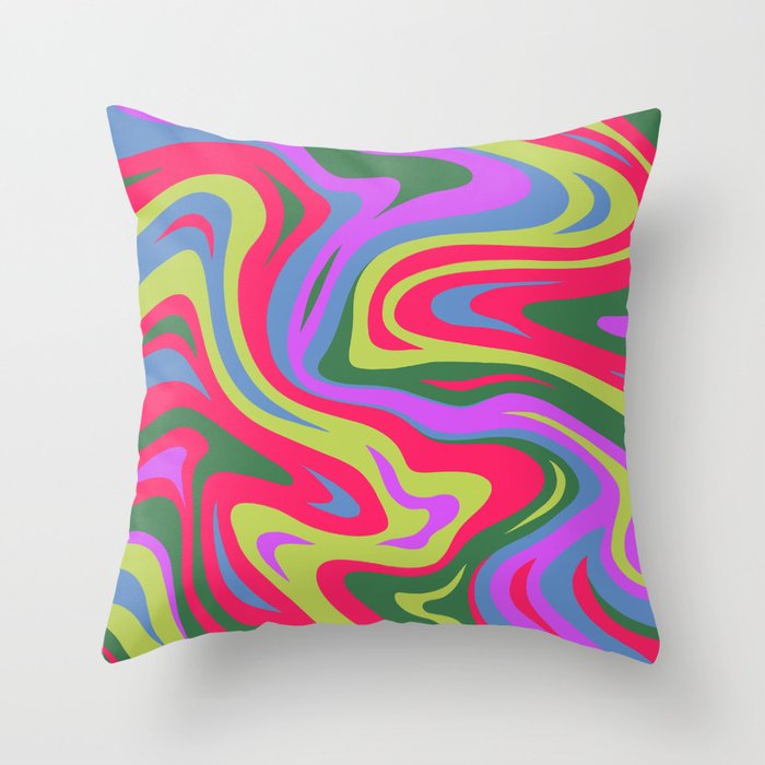 Washed Up Throw Pillow