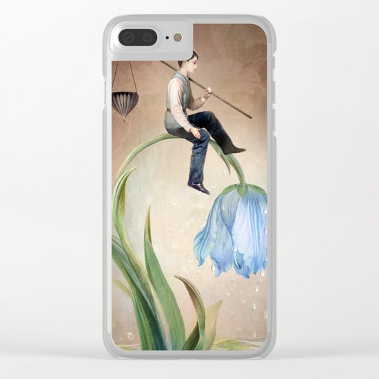 The Gift of Rain Clear iPhone Case