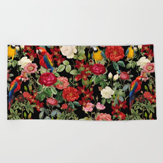 Botanical Garden Beach Towel